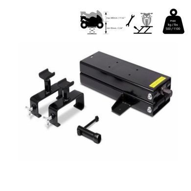 Ножичний підйомник для мотоцикла ConStands Mini-Lift Moto Jack 500 кг чорного кольору, Чорний