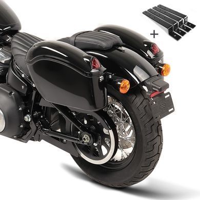 Комплект боковых кофров для Kawasaki Vulcan S / Caf&eacute; Craftride Nebraska 12Ltr