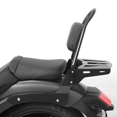Спинка Kawasaki Vulcan S/Caf&eacute; 15-25 Craftride Rider-XL с багажной полкой черного цвета