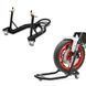 Комплект: Задний подкат ConStands Mover II Racing матовый чёрный + Передний подкат на роликах ConStands XB2 чёрный