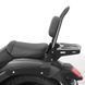 Спинка Kawasaki Vulcan S/Caf&eacute; 15-25 Craftride Rider-XL с багажной полкой черного цвета