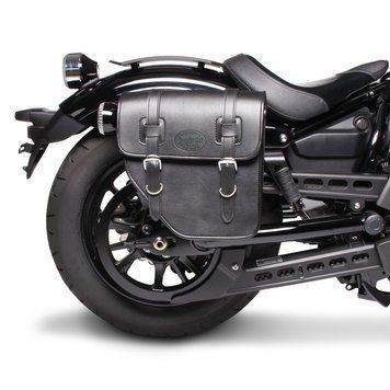 Боковая сумка для мотоцикла Craftride черная DP1078