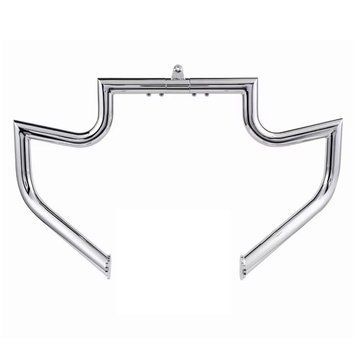 Захисна дуга Mustache для мотоциклів Harley Davidson Street Glide Special 15-23, Craftride MR14, хромована.