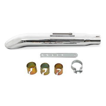 Выхлопная система Craftride Universal Caferacer Turn Out chrome DPL21