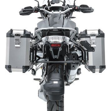 Алюмінієві бічні кофри Bagtecs ADSX70 сріблястого кольору + тримач Yamaha Tenere 700 19-26