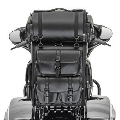 Сумка для Harley Street Glide / Специальная сумка на хвост Craftride DLX с багажным валиком