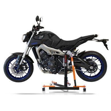 Центральная подставка ConStands Power-Evo, совместимая с Yamaha MT-09 2013-2020, оранжевая