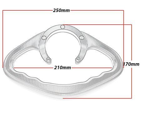Ручка пасажира для Ducati 1198/1098/998/748 PG1 Zaddox