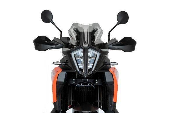 Спортивное ветровое стекло для KTM 890 Adventure R 24, черное, Puig 21610N