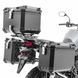 Комплект алюминиевых боковых кофров Bagtecs XW38-XB45 черные + верхний кофр + крепления для BMW R 1200 GS Adventure 14-18