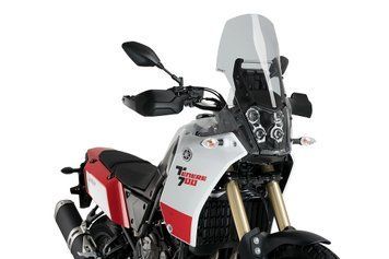 Вітрове скло Touring Puig для YAMAHA TENERE 700 WORLD RAID 2022-2026 димчастого кольору 3727H