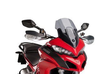 Спортивное ветровое стекло Puig для DUCATI MULTISTRADA 1260 2018-2020 дымчастого цвета 7622H
