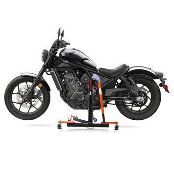 Центральная подставка для Honda Rebel 1100 CMX 21-26 оранжевого цвета - идеально подходит для использования в гараже