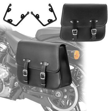 Комплект з 2х кофрів + тримач Harley Davidson Softail Slim 18-22 Craftride LAR-P