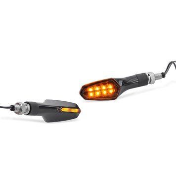 Светодиодные поворотники мотоцикла Lumitecs KP18 E-mark 2 шт перед-зад