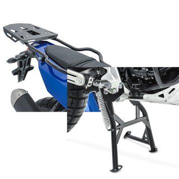 Комплект: багажник + тримач Yamaha Tenere 700 19-24 Багажна полиця Bagtecs SLP + центральна підставка для Yamaha Tenere 700 19-22 ConStands