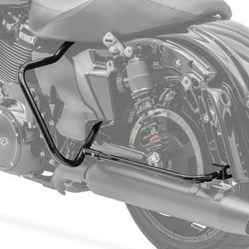 Захисні дуги для бічних кофрів Harley Davidson Touring 14-25, чорні, Craftride DNP1