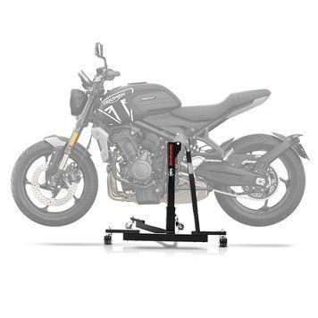 Складная центральная подставка ConStands Power Flex подходит для Triumph Trident 660 21-26 черного цвета