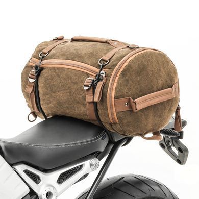 Задняя сумка Vintage 25L для Triumph Speed / Street Twin коричневого цвета Craftride