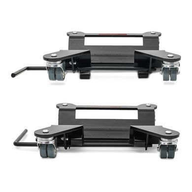 Платформа для маневрування центральної підніжки ConStands Easy Mover I до 300 кг чорного кольору