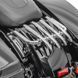 Комплект: багажник Harley Electra Glide, Street Glide, Road King 09-25 + спинка для Harley Touring Models 2009-2021 Fast Driver-M хром