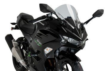 Вітрове скло Z-Racing для KAWASAKI NINJA 500 24' димчастий Puig 22015H