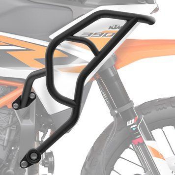 Верхні захисні дуги для KTM 390 Adventure X/R 2025 Motoguard HG80 чорний DPL1
