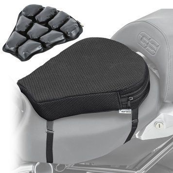 Подушка для сидіння мотоцикла Mesh Air, Tourtecs Air M LA1 Comfort, чорного кольору