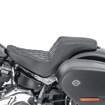 Двомісне сидіння для мотоциклів Harley Davidson Softail Low Rider/S/ST 18-25 Craftride SP4 Duo чорного кольору DPLB.