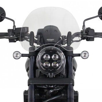 Ветровое стекло Touring для Honda CMX 1100 Rebel 21- Ветровое стекло "NTM" с крепежным материалом MRA черный