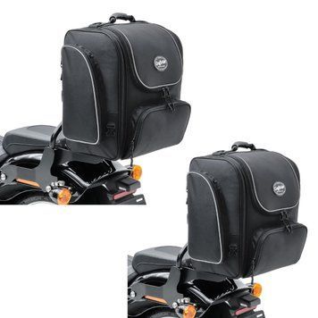 2x задня сумка Craftride TM4 tail bag 39-49 літрів чорна
