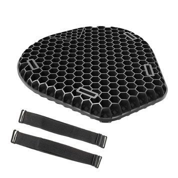 Гелева подушка сидіння Tourtecs AC2 Gel M, сумісна з мотоциклами BMW R 1150 RS/RT, чорна.