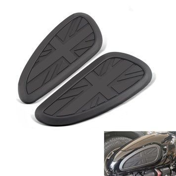 Накладка збоку для захисту бака Triumph Bonneville Bobber Black 18-21 Zaddox Retro RST