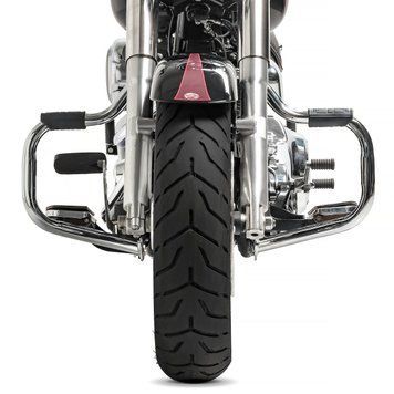 Захист двигуна для мотоциклів Harley Davidson Heritage Softail Classic 00-17 Craftride Mustache хромований DPLKA2