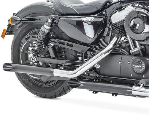Глушитель Craftride Yamaha XVS 650 A Drag Star Classic Caferacer Turn Out черный