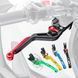 Комплект рычагов тормоза и сцепления Vario Suzuki GSX-S 750 17-21 с регулировкой длины ABE