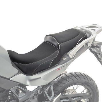 Комфортне сидіння для Honda Transalp XL 750 23-25 ​​Tourtecs TG21 сріблястого кольору