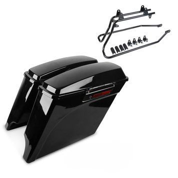 Жесткие кофры подходят для Harley Davidson Heritage Softail Classic 88-17 Craftride Stretched LB, вкл. монтажные кронштейны