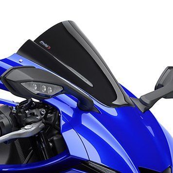 Ветровое стекло Z для Yamaha YZF-R1 20-25 черный Puig 3826N