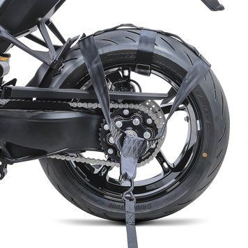 Натяжной транспортный ремень заднего колеса для Harley Breakout / 114 ConStands черный