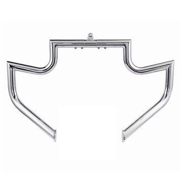 Захисна дуга Mustache для Harley Davidson Touring 09-23 Highway Bar Engine Guard Craftride MR14 хром