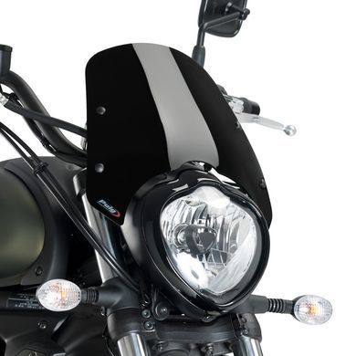 Лобове скло для Kawasaki Vulcan S/Caf&eacute; 15-25 лобове скло чорне Puig New Generation Sport 3175N