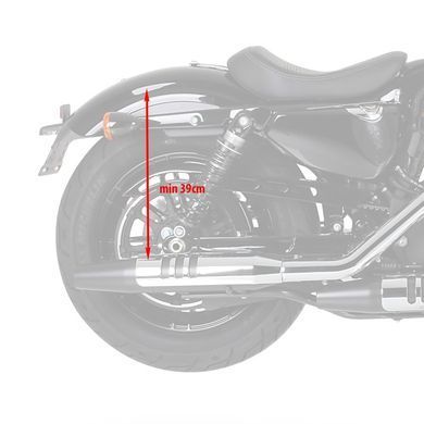 Сідельні сумки KT + кріплення, сумісні із Suzuki Intrumer VS 1400/600 Craftride