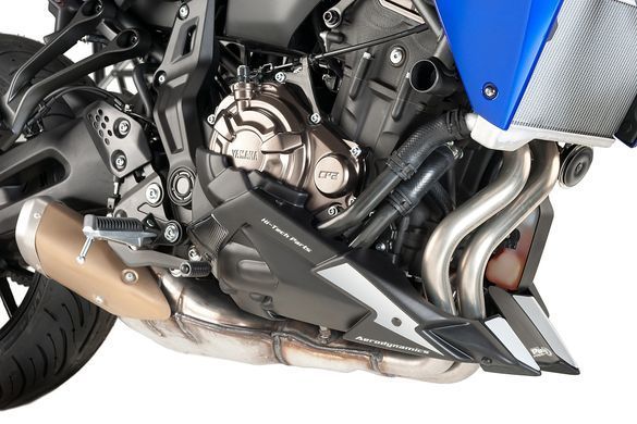 Спойлер двигуна Puig для YAMAHA MT-07 MOTO CAGE 2014-2017 матово-чорного кольору 7022J
