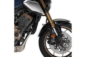 Подовження переднього крила Puig для HONDA CBR650R 2019-2026 чорного цвета 3680N