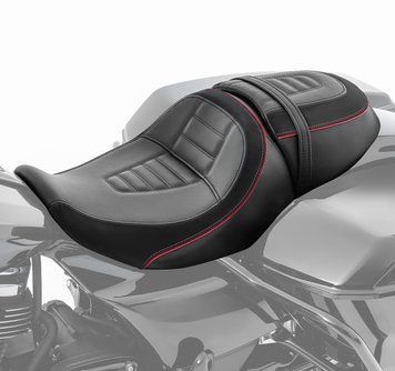 Низькопрофільне двомісне сидіння Craftride RH19 для мотоцикла Harley Davidson CVO Road Glide ST 24-25