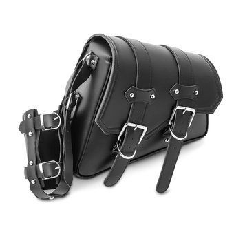 Бічна сумка для круїзера Springer, права сторона, SB5, Craftride, чорна, CB30639