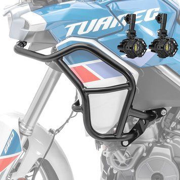 Комплект верхньої захисної дуги + додаткові фари для Aprilia Tuareg 660 22-25, Motoguard TR2