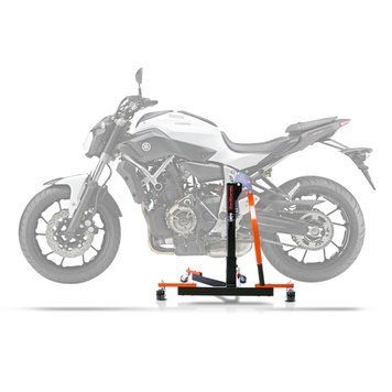 Центральна підставка Yamaha MT-07 13-24 помаранчева стійка для мотоцикла ConStands Power-Evo