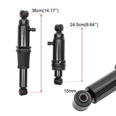 Подвеска Air Ride подходит для Harley Davidson Electra Glide Ultra Limited 09-25 Craftride черного цвета